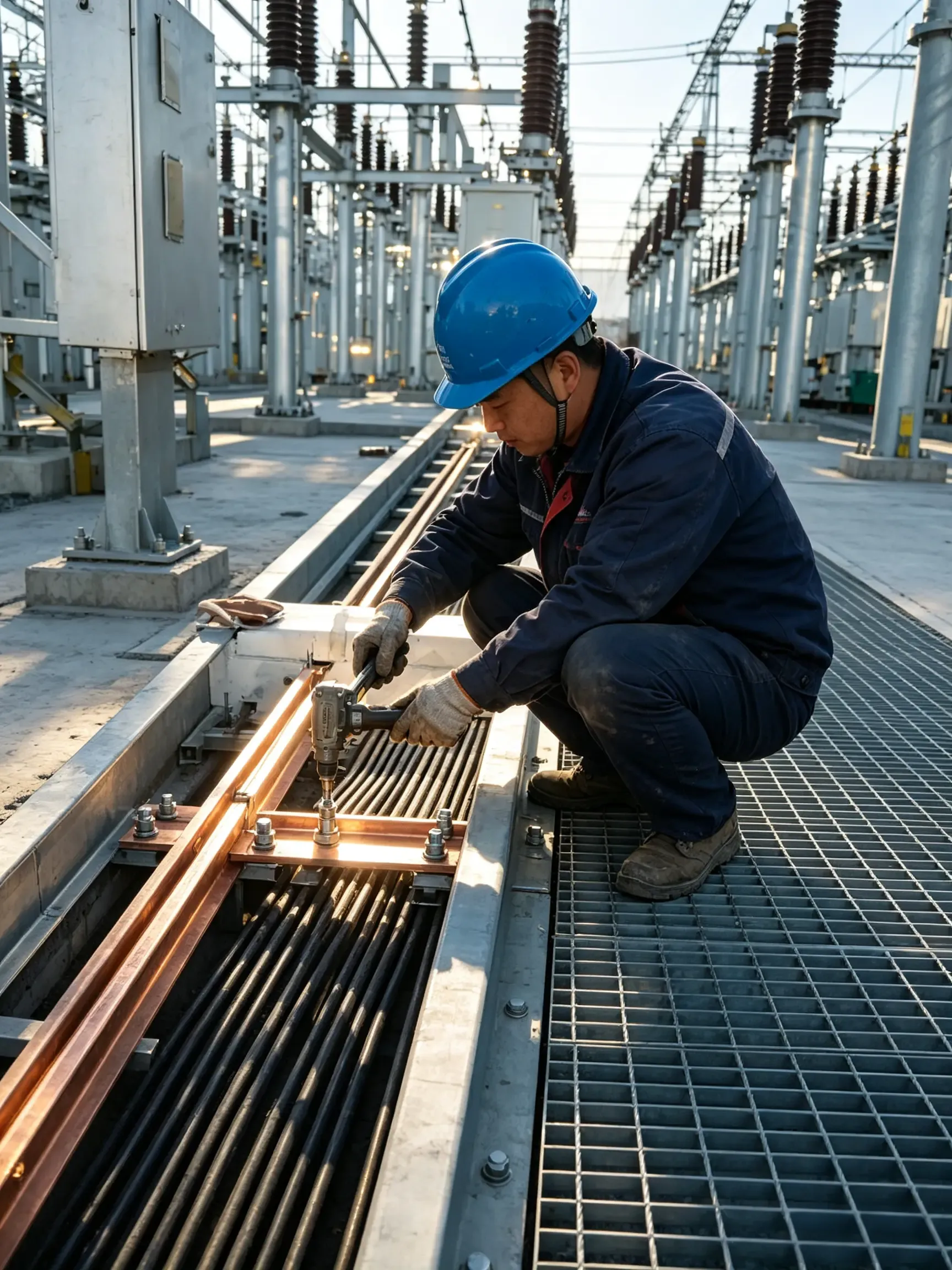 Substation Bus & Grounding Work