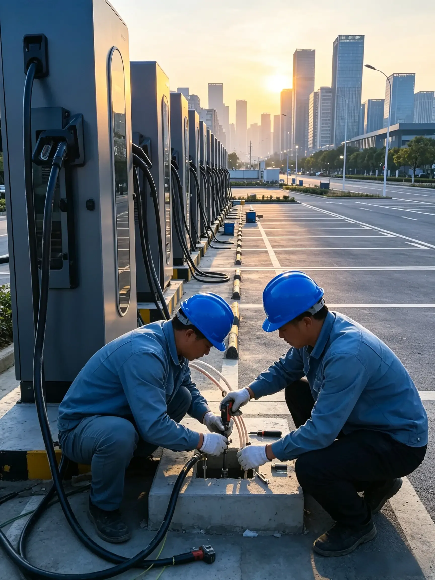 EV Charging Station Builds